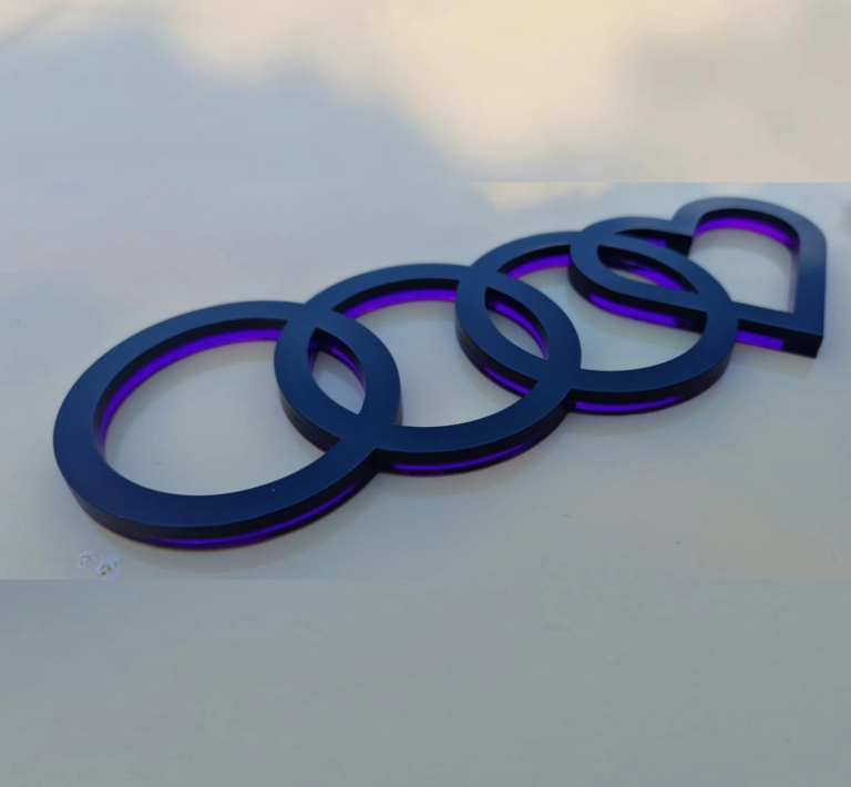 Audi Heart Rings Emblem (Rear)