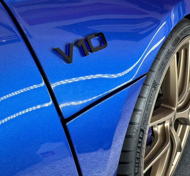 Audi V10 Fender Emblems (x2)